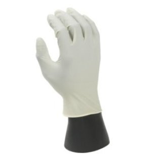 Falcon Grip - Premium Natural Latex Gloves 8 mil Medium 9 (1 box per pack- 100 gloves per box) (Sold Individually)
