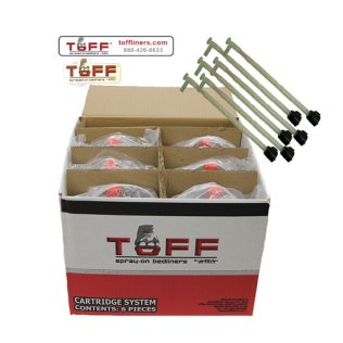 TOFF CS Case (6 Cartridges, 6 Mixers, 1 Window Sticker, 1 Bedplate)
