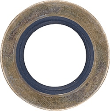 Steel Drain Plug Gasket with Buna-N Rubber Seal - 14mm (25 per pack)