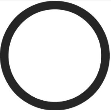 Industrial O-Ring, Nitrile, Black, 38mm ID x 3mm Thickness (Pack of 25)