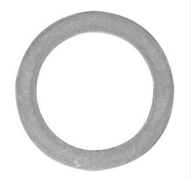 Aluminum Drain Plug Gasket and Sealing Ring, M8 ID x M14 OD, 1mm Thickness (Pack of 10)