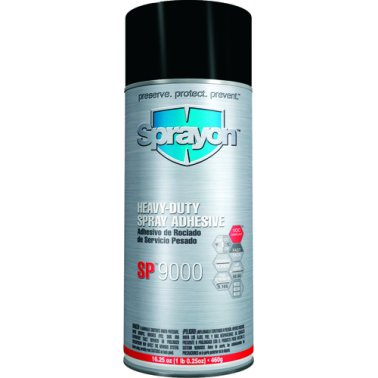 SP9000 Heavy Duty Spray Adhesive 16.25 oz aerosol    (12 per pack)