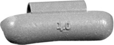 LH Series Polymer-Coated Lead Clip-on Wheel Weight - 1-1/2 oz. (Pack of 25)