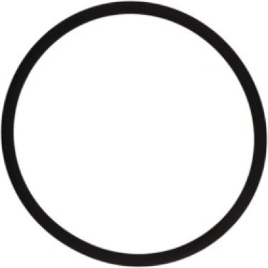 Industrial O-Ring, Buna-N, 70 Durometer, Black, 14mm ID x 17mm OD x 1.5mm Thickness (Pack of 10)