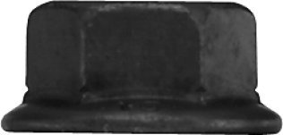 Flange Nut Property Class 10 Plain Finish Alloy Steel M6-1.0 (50 per pack)