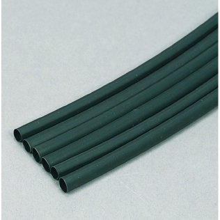 Heat Shrink 20-18 AWG Black 0.125 I.D. Before Shrinkage 0.062 I.D. After Shrinkage (10 per pack)