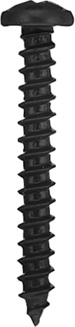 Sheet Metal Screw Phillips Pan Head Black Oxide Steel #10 x 1-1/2 (100 per pack)