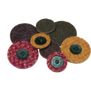 Abrasive Discs 2 Diameter Extra Coarse Grade Brown (50 per pack)