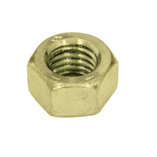 Hex Nut Grade 8 Yellow Zinc Finish Steel 5/8-18 (25 per pack)