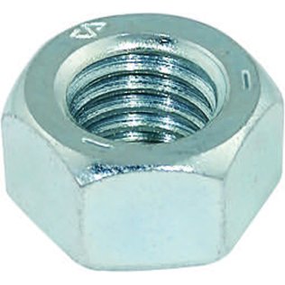 Hex Nut Grade 5 Zinc Finish Steel 1/4-20 (100 per pack)