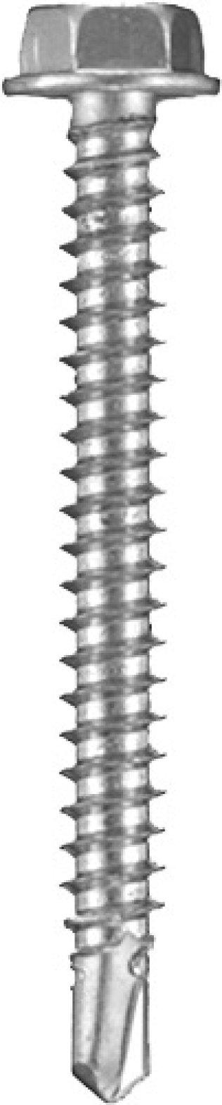 Hex Washer Head Drill Point Screw - #8 Diameter 1-1/2 Length (100 per pack)