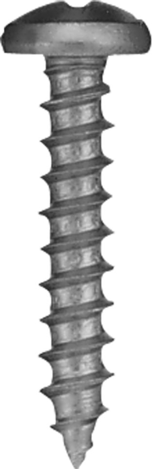 18-8 Stainless Steel Phillips Pan Head Sheet Metal Screw - #12 Diameter; 3/4 Length; Phillips Drive; Pan Head; 18-8 Stainless Steel; Sheet Metal Screw (100 per pack)