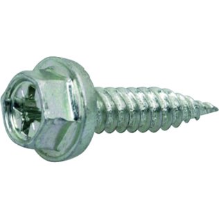 Sheet Metal Screw Phillips/Square Hex Head - #10 x 1 (100 per pack)