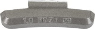 MCZ Series Polymer-Coated Zinc Clip-on Wheel Weight - 3 oz. (Pack of 25)