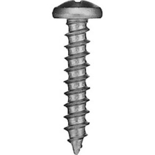 Sheet Metal Screw, Phillips Pan Head, Zinc Finish, Steel, #14 x 1-1/2" (Pack of 50)