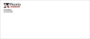 Peoria Nissan Regular Envelope - 5000 ct