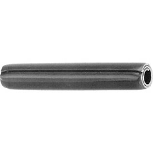 ANSI B18.8.2 Coiled Spiral Pin, Carbon Steel, Plain Oiled Finish, Both Ends Chamfered, 7/32 x 1-1/2" (Pack of 25)