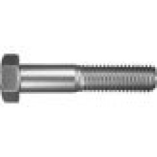 FalconGrip® - Hex Cap Screw, Grade 5, Steel, Zinc Finish, Coarse Thread, 13/64" Head Height, 1/2" Across Flats, 5/16-18 x 3" (Pack of 50)