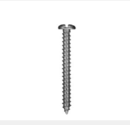 Sheet Metal Screw, Phillips Oval Head, Steel, Zinc Finish, #10 x 1-1/4" (Pack of 50)