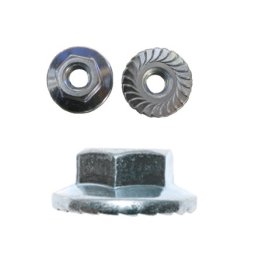 Hex Flange Spinlock Nut (100 per pack)