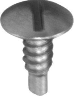 Slotted Truss Head Type B License Plate Screw (100 per pack)