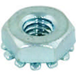 Keps Lock Nut Zinc Finish Steel #10-24 (250 per pack)