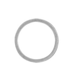 Aluminum Drain Plug Gasket and Sealing Ring - M24 x M30 Nominal Size 2.0mm Thick 24mm I.D. 30mm O.D. (10 per pack)