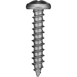 Sheet Metal Screw, Phillips Pan Head, Zinc Finish, Steel, #14 x 1-1/2" (Pack of 50)