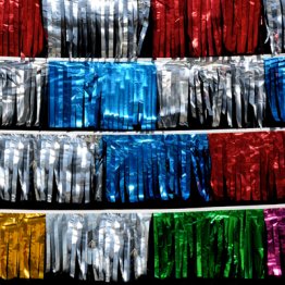 Metallic Starburst Pennants