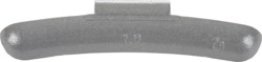 LHZ Series Zinc Clip-On Wheel Weight with Hardened Spring Steel Clips, Polymer Coated, Suitable for Light Truck, 1-1/2oz (Pack of 25)