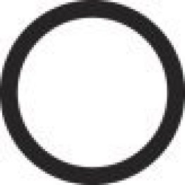 Industrial O-Ring, Nitrile, Black, 21mm ID x 2.5mm Thickness (Pack of 50)