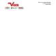 Van Chevrolet AZ Letterhead  2500 sheets